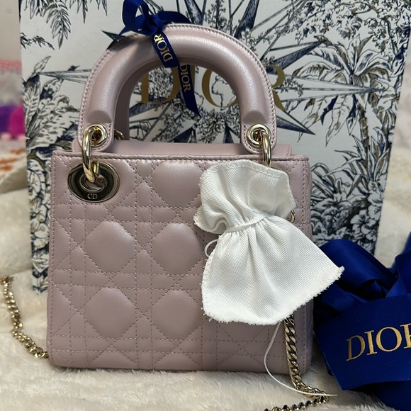Christian Dior Mini Lady Dior Bag - Picture 1 of 11